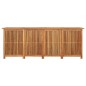 vidaXL Gartenbox 200x80x75 cm Massivholz Akazie vidaXL Gartenbox 200x80x75 cm Massivholz Akazie