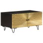 vidaXL Couchtisch 90x50x45 cm Massivholz Mango vidaXL Couchtisch 90x50x45 cm Massivholz Mango