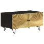 vidaXL Couchtisch 90x50x45 cm Massivholz Mango vidaXL Couchtisch 90x50x45 cm Massivholz Mango