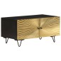 vidaXL Couchtisch 90x50x45 cm Massivholz Mango vidaXL Couchtisch 90x50x45 cm Massivholz Mango