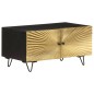 vidaXL Couchtisch 90x50x45 cm Massivholz Mango vidaXL Couchtisch 90x50x45 cm Massivholz Mango