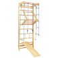 vidaXL Turnwand-Spielset mit Sprossen Ringen Holz vidaXL Turnwand-Spielset mit Sprossen Ringen Holz