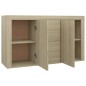 vidaXL Sideboard Sonoma-Eiche 120x36x69 cm Holzwerkstoff vidaXL Sideboard Sonoma-Eiche 120x36x69 cm Holzwerkstoff