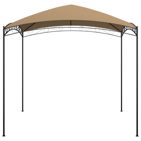 vidaXL Pavillon 3x3x2,65 m Taupe 180 g/m²