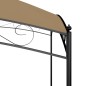 vidaXL Pavillon 3x3x2,65 m Taupe 180 g/m² vidaXL Pavillon 3x3x2,65 m Taupe 180 g/m²