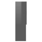 vidaXL Waschmaschinenschrank Hochglanz-Grau 70,5x25,5x90 cm vidaXL Waschmaschinenschrank Hochglanz-Grau 70,5x25,5x90 cm