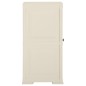 vidaXL Kunststoffschrank 40x43x85,5 cm Holzdesign Vanilleeis vidaXL Kunststoffschrank 40x43x85,5 cm Holzdesign Vanilleeis