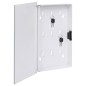 vidaXL Schlüsselkasten mit Magnettafel Weiß 30x20x5,5 cm vidaXL Schlüsselkasten mit Magnettafel Weiß 30x20x5,5 cm