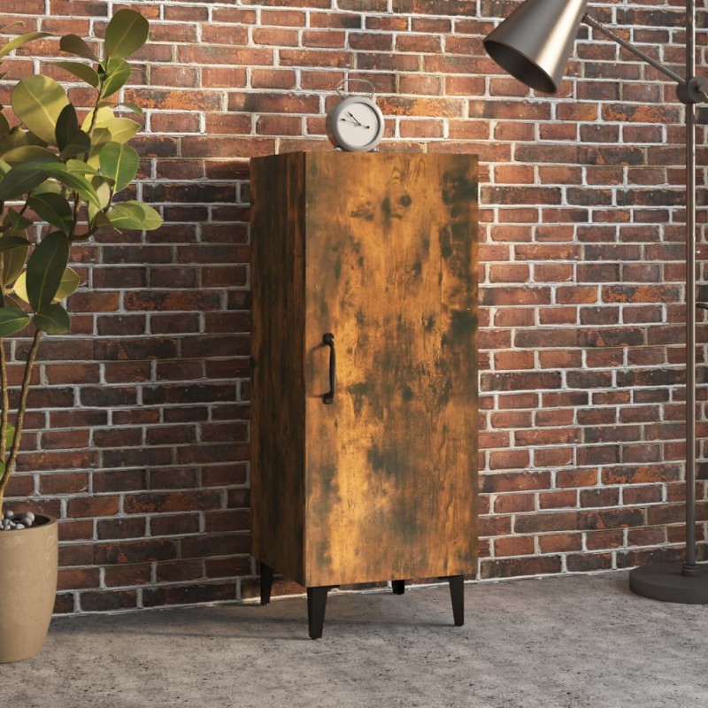 vidaXL Sideboard Räuchereiche 34,5x34x90 cm Holzwerkstoff vidaXL Sideboard Räuchereiche 34,5x34x90 cm Holzwerkstoff