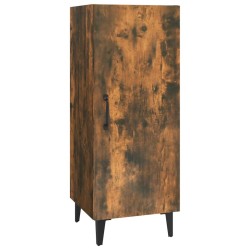 vidaXL Sideboard Räuchereiche 34,5x34x90 cm Holzwerkstoff