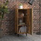 vidaXL Sideboard Räuchereiche 34,5x34x90 cm Holzwerkstoff vidaXL Sideboard Räuchereiche 34,5x34x90 cm Holzwerkstoff