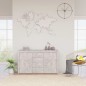 vidaXL Sideboard Betongrau 120x36x69 cm Holzwerkstoff vidaXL Sideboard Betongrau 120x36x69 cm Holzwerkstoff