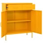 vidaXL Lagerschrank Senfgelb 80x35x101,5 cm Stahl vidaXL Lagerschrank Senfgelb 80x35x101,5 cm Stahl