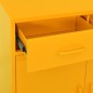 vidaXL Lagerschrank Senfgelb 80x35x101,5 cm Stahl vidaXL Lagerschrank Senfgelb 80x35x101,5 cm Stahl