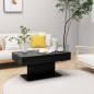 vidaXL Couchtisch Schwarz 96x50x45 cm Holzwerkstoff vidaXL Couchtisch Schwarz 96x50x45 cm Holzwerkstoff