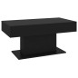 vidaXL Couchtisch Schwarz 96x50x45 cm Holzwerkstoff vidaXL Couchtisch Schwarz 96x50x45 cm Holzwerkstoff