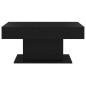 vidaXL Couchtisch Schwarz 96x50x45 cm Holzwerkstoff vidaXL Couchtisch Schwarz 96x50x45 cm Holzwerkstoff