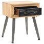 vidaXL Nachtisch Tannenholz Massiv 43 × 38 × 50 cm vidaXL Nachtisch Tannenholz Massiv 43 × 38 × 50 cm