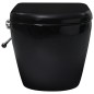 vidaXL Wand-WC ohne Spülrand mit Bidet-Funktion Keramik Schwarz vidaXL Wand-WC ohne Spülrand mit Bidet-Funktion Keramik Schwarz