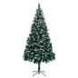 vidaXL Künstlicher Weihnachtsbaum mit Zapfen und Schnee 240 cm vidaXL Künstlicher Weihnachtsbaum mit Zapfen und Schnee 240 cm