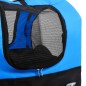 vidaXL 2-in-1 Tier-Fahrradanhänger und Jogger Blau und Schwarz vidaXL 2-in-1 Tier-Fahrradanhänger und Jogger Blau und Schwarz