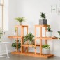 vidaXL Blumenständer 110x25x73 cm Massivholz Tanne vidaXL Blumenständer 110x25x73 cm Massivholz Tanne