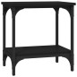 vidaXL Beistelltisch Schwarz 40x30x42 cm Holzwerkstoff vidaXL Beistelltisch Schwarz 40x30x42 cm Holzwerkstoff