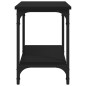 vidaXL Beistelltisch Schwarz 40x30x42 cm Holzwerkstoff vidaXL Beistelltisch Schwarz 40x30x42 cm Holzwerkstoff