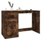 vidaXL Schreibtisch mit Schublade Räuchereiche 115x50x75cm vidaXL Schreibtisch mit Schublade Räuchereiche 115x50x75cm
