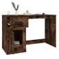 vidaXL Schreibtisch mit Schublade Räuchereiche 115x50x75cm vidaXL Schreibtisch mit Schublade Räuchereiche 115x50x75cm