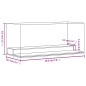 vidaXL Vitrine Transparent 19,5x8,5x8,5 cm Acryl vidaXL Vitrine Transparent 19,5x8,5x8,5 cm Acryl