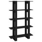 vidaXL Bücherregal/Raumteiler Schwarz 100×30×160 cm vidaXL Bücherregal/Raumteiler Schwarz 100×30×160 cm