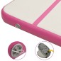vidaXL Aufblasbare Gymnastikmatte mit Pumpe 400x100x20 cm PVC Rosa vidaXL Aufblasbare Gymnastikmatte mit Pumpe 400x100x20 cm PVC Rosa
