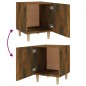 vidaXL Nachttisch Räuchereiche Holzwerkstoff vidaXL Nachttisch Räuchereiche Holzwerkstoff