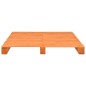 vidaXL Palettenbett Braun Massivholz Kiefer 200×200 cm vidaXL Palettenbett Braun Massivholz Kiefer 200×200 cm