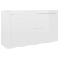 vidaXL Sideboard Hochglanz-Weiß 120x36x69 cm Holzwerkstoff vidaXL Sideboard Hochglanz-Weiß 120x36x69 cm Holzwerkstoff