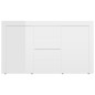 vidaXL Sideboard Hochglanz-Weiß 120x36x69 cm Holzwerkstoff vidaXL Sideboard Hochglanz-Weiß 120x36x69 cm Holzwerkstoff