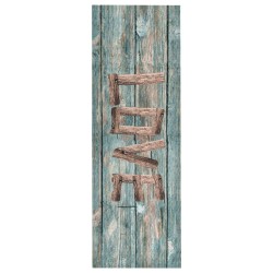 vidaXL Küchenbodenmatte Waschbar Love 45x150 cm  