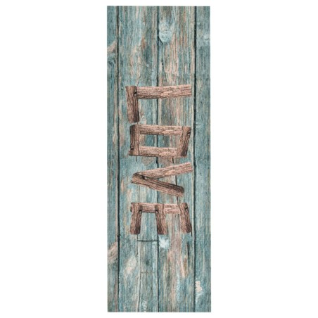 vidaXL Küchenbodenmatte Waschbar Love 45x150 cm  
