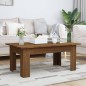 vidaXL Couchtisch Braun Eichen-Optik 100x60x42 cm Holzwerkstoff vidaXL Couchtisch Braun Eichen-Optik 100x60x42 cm Holzwerkstoff