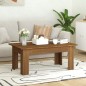 vidaXL Couchtisch Braun Eichen-Optik 100x60x42 cm Holzwerkstoff vidaXL Couchtisch Braun Eichen-Optik 100x60x42 cm Holzwerkstoff