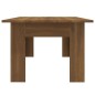 vidaXL Couchtisch Braun Eichen-Optik 100x60x42 cm Holzwerkstoff vidaXL Couchtisch Braun Eichen-Optik 100x60x42 cm Holzwerkstoff