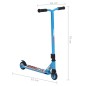 vidaXL Stunt Scooter mit Aluminium-Lenker Blau vidaXL Stunt Scooter mit Aluminium-Lenker Blau