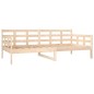 vidaXL Tagesbett Massivholz Kiefer 90x190 cm vidaXL Tagesbett Massivholz Kiefer 90x190 cm