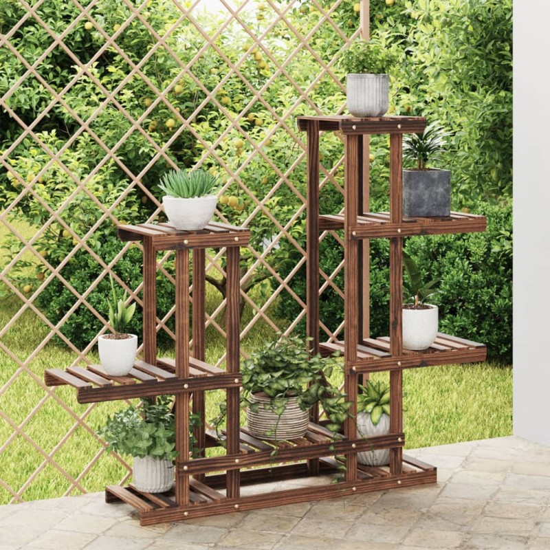 vidaXL Blumenständer 95x25x96 cm Massivholz Tanne vidaXL Blumenständer 95x25x96 cm Massivholz Tanne