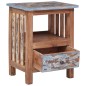 vidaXL Nachttisch 41x30x50 cm Altholz Massiv vidaXL Nachttisch 41x30x50 cm Altholz Massiv