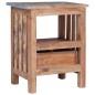 vidaXL Nachttisch 41x30x50 cm Altholz Massiv vidaXL Nachttisch 41x30x50 cm Altholz Massiv