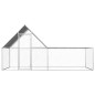 vidaXL Hühnerstall 4x2x2 m Verzinkter Stahl vidaXL Hühnerstall 4x2x2 m Verzinkter Stahl