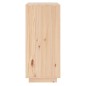 vidaXL Sideboard 38x35x80 cm Massivholz Kiefer vidaXL Sideboard 38x35x80 cm Massivholz Kiefer