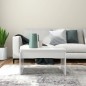vidaXL Couchtisch Hochglanz-Weiß 68x50x38 cm Holzwerkstoff vidaXL Couchtisch Hochglanz-Weiß 68x50x38 cm Holzwerkstoff